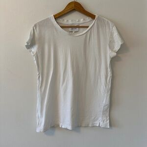 Current/Elliott The Relaxed T-Shirt in Sugar White | Size 1 (Small)